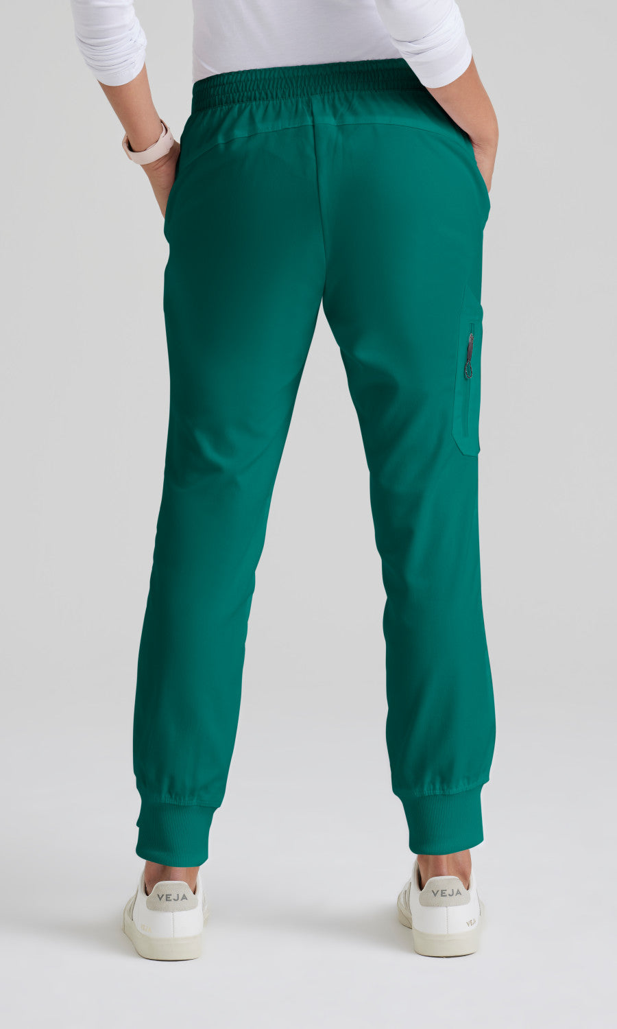 Grey's Anatomy GRP534 Kira Jogger Hunter Green