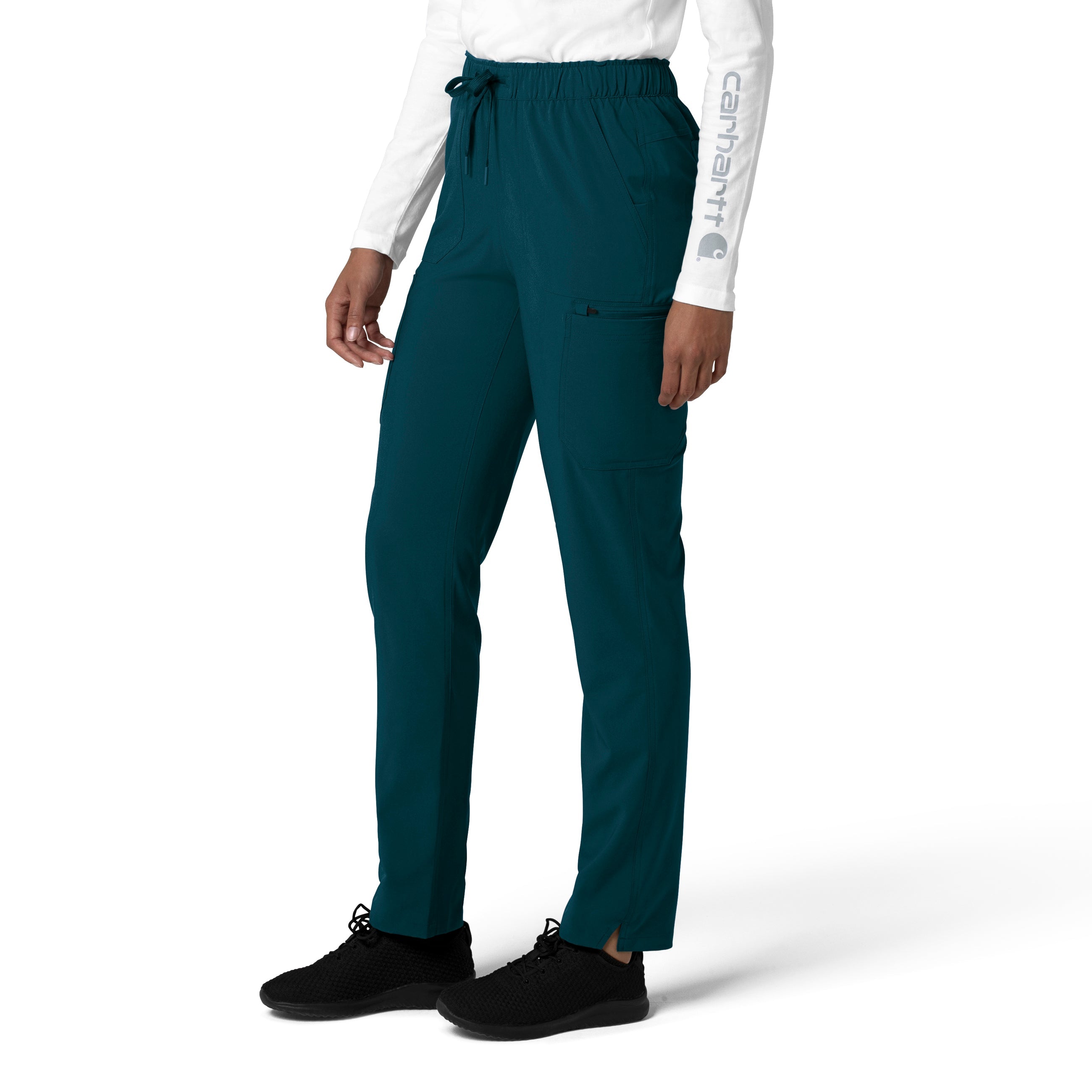 Force Cross-Flex C53210 Straight Leg Cargo Scrub Pants Caribbean