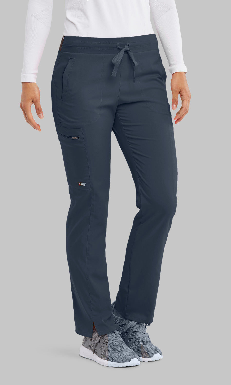 Grey's Anatomy Stretch GRSP500 Kim Scrub Pants Steel