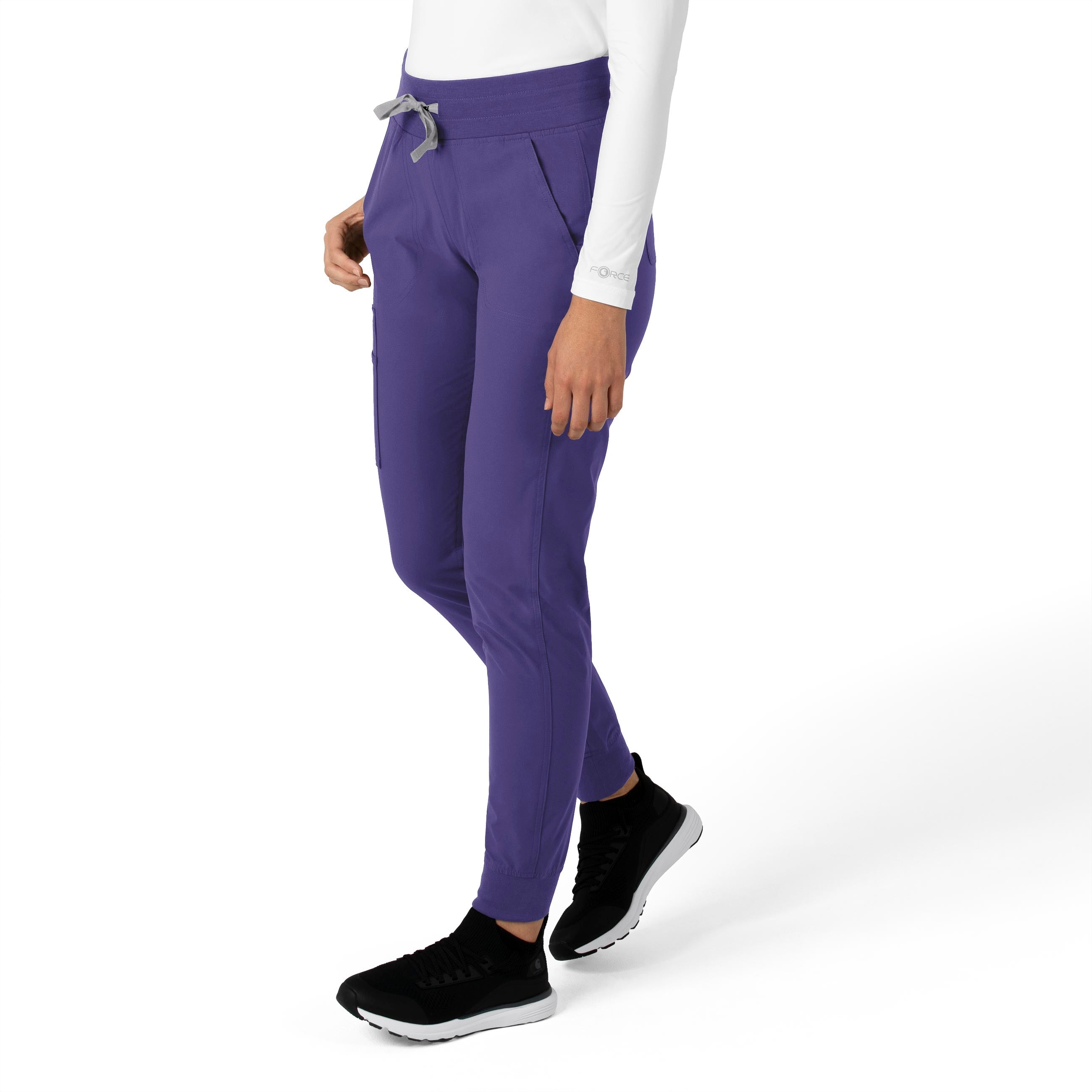 Force Essentials C51113 Jogger Scrub Pants Grape
