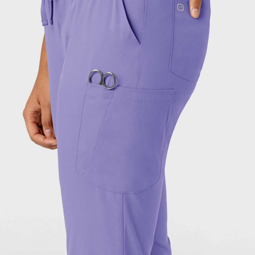 Boundless 5151 Jogger Scrub Pants Iris Purple