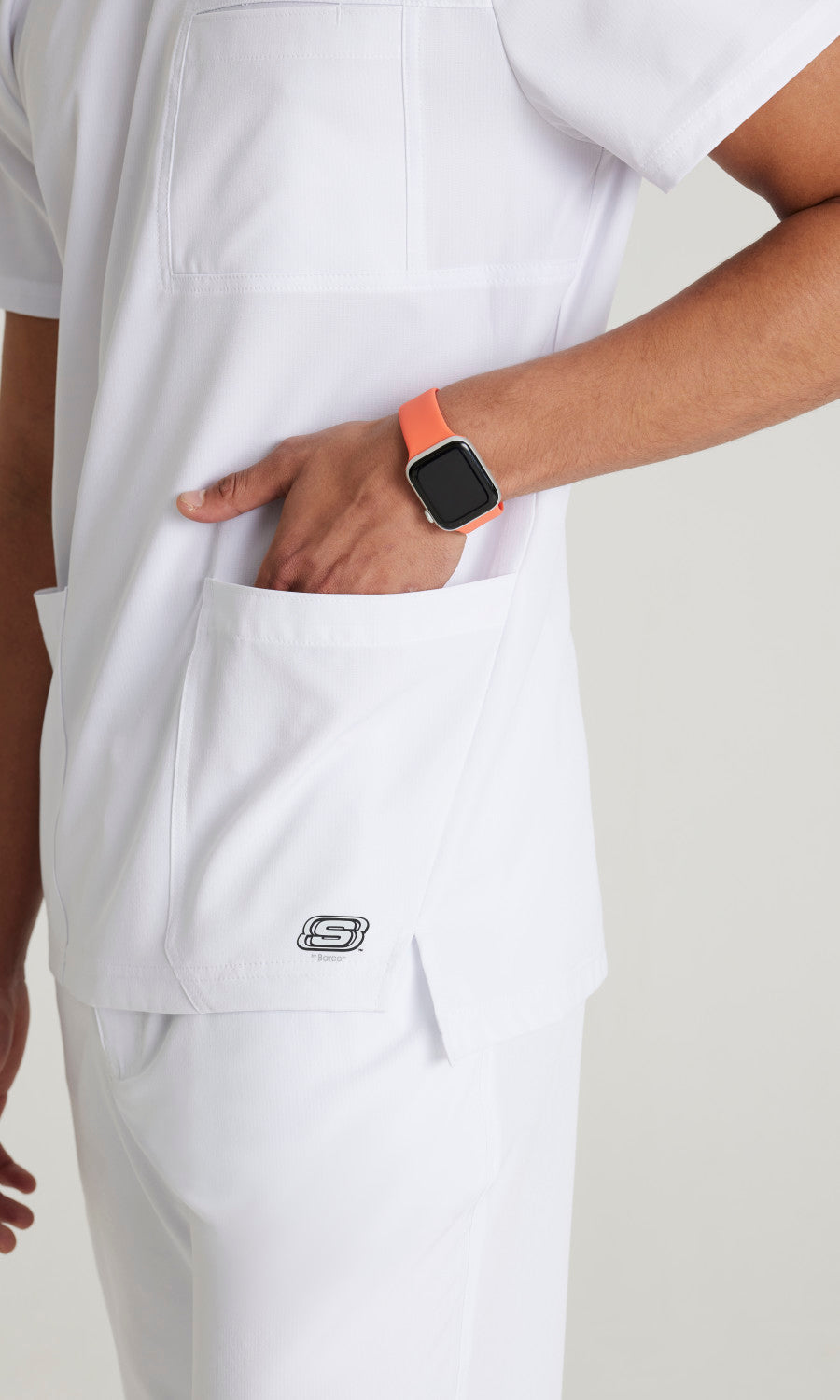 Skechers SKT193 Thesis Scrub Top White