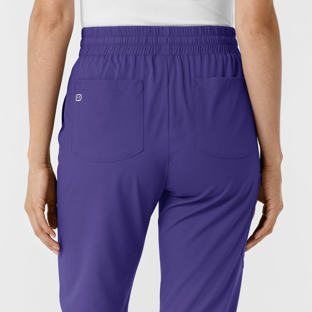 Boundless 5251 Bootcut Scrub Pants Grape