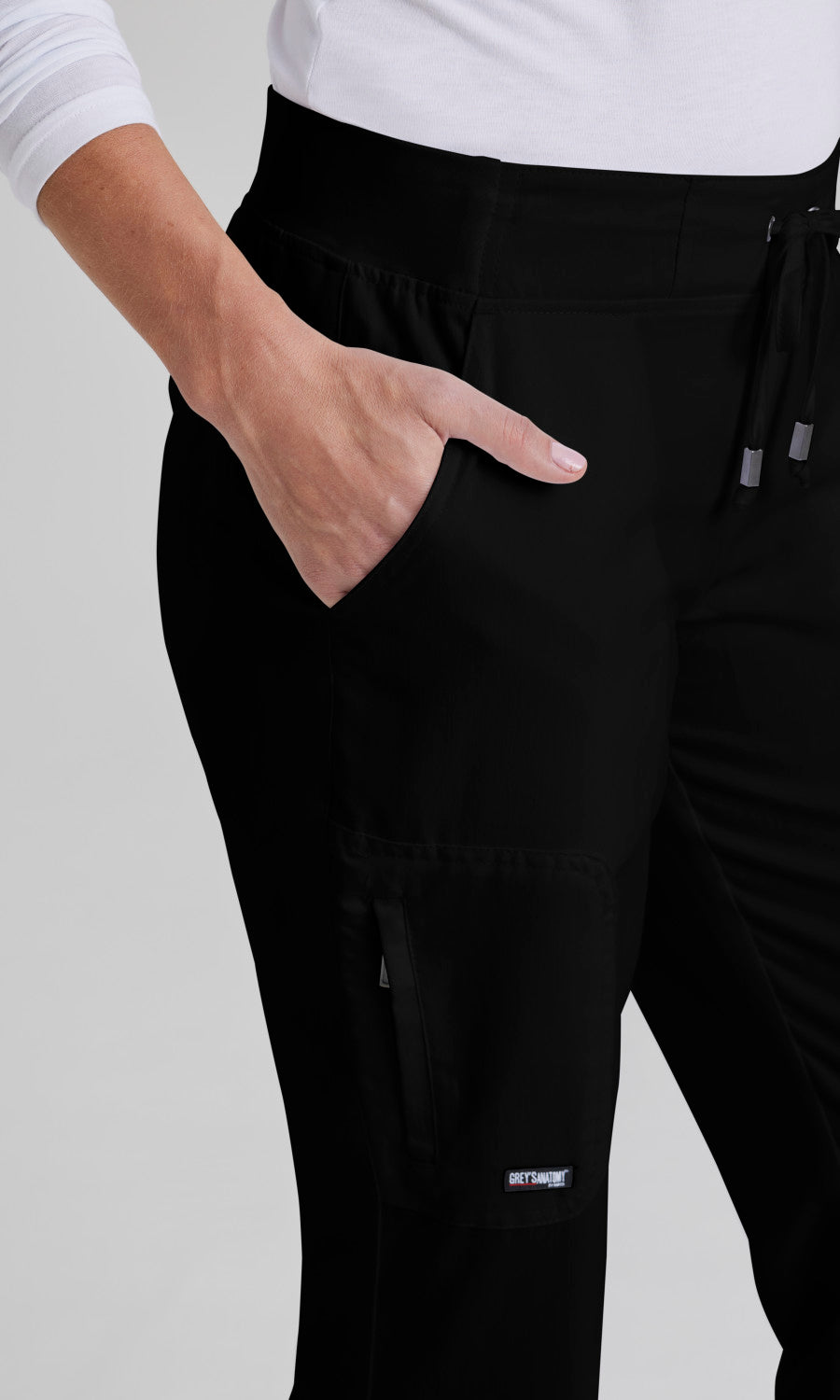 Grey's Anatomy 4277 Mia Scrub Pants Black