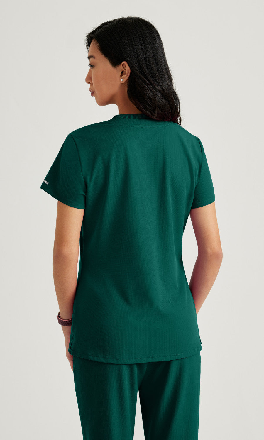 Skechers SKT147 Dignity Scrub Top Hunter Green