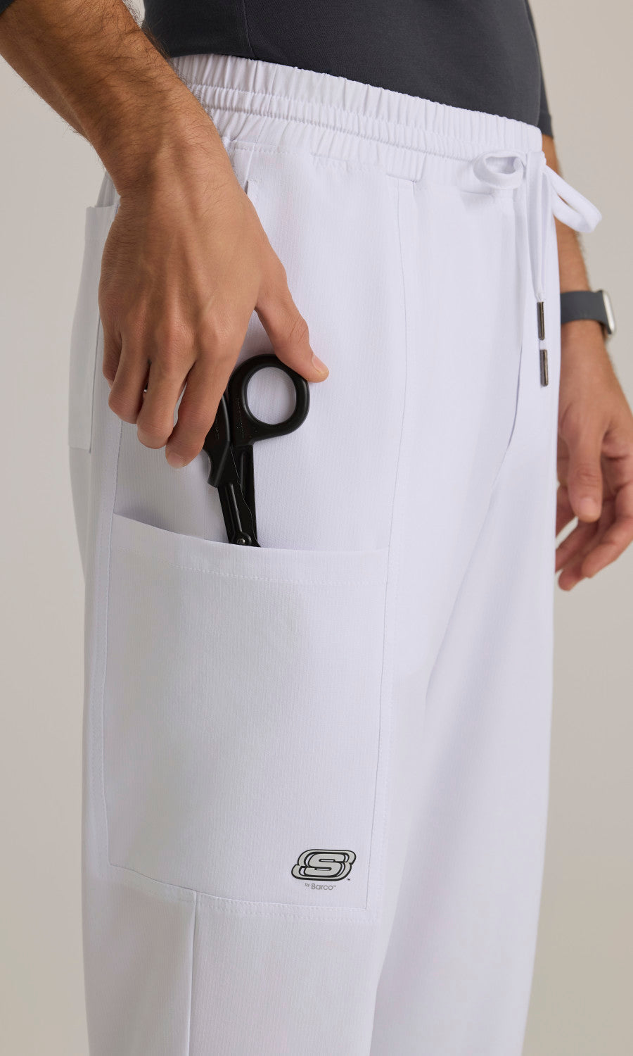 Skechers SKP688 Horizon Scrub Pants White