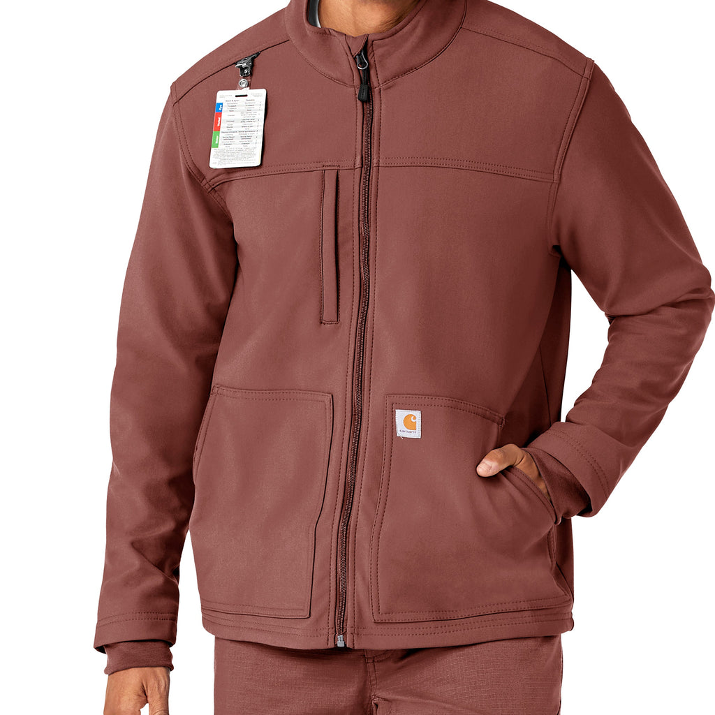 Rugged Flex C80023 Men's Bonded Fleece Jacket Sable