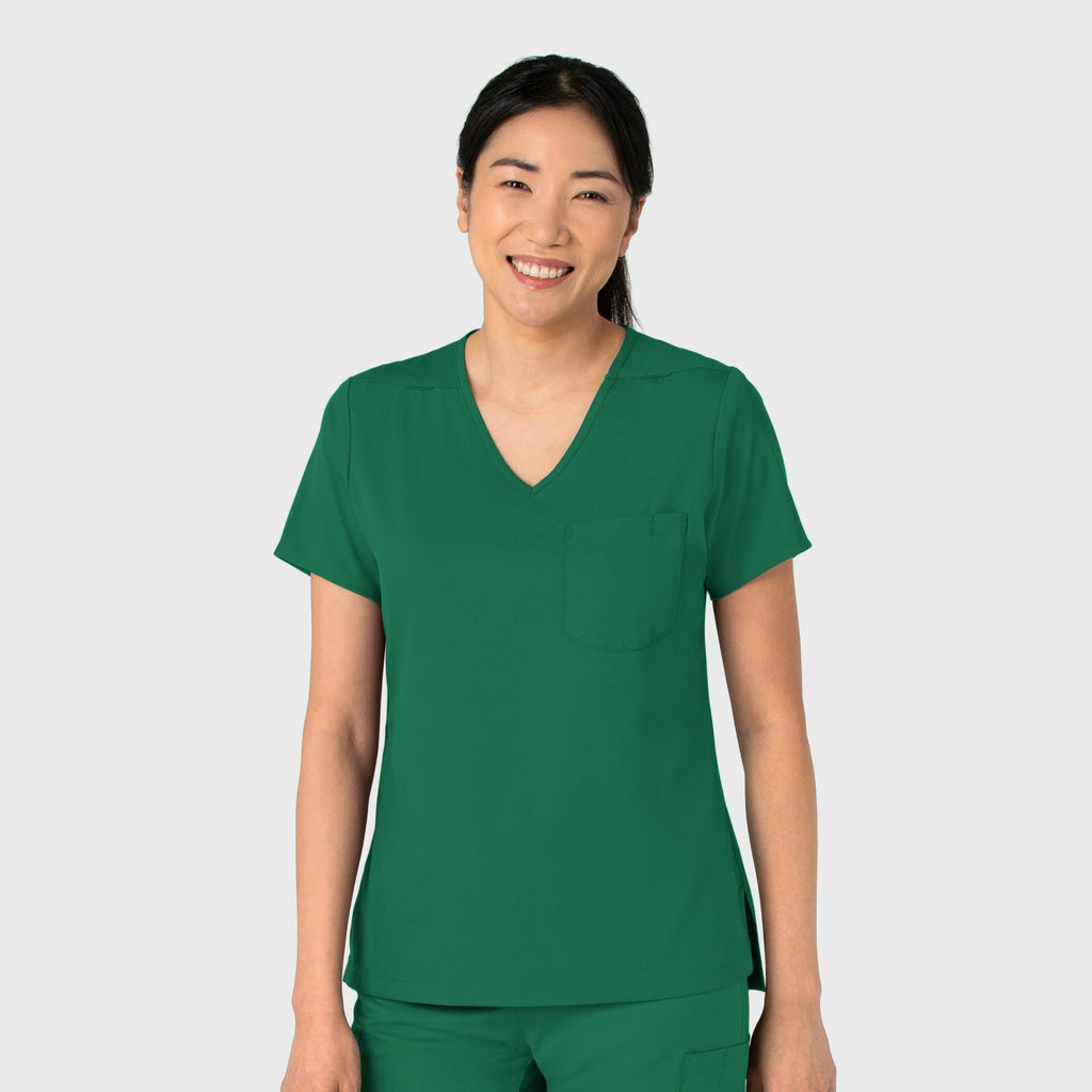 Boundless 6151 Tuck-In Scrub Top Hunter
