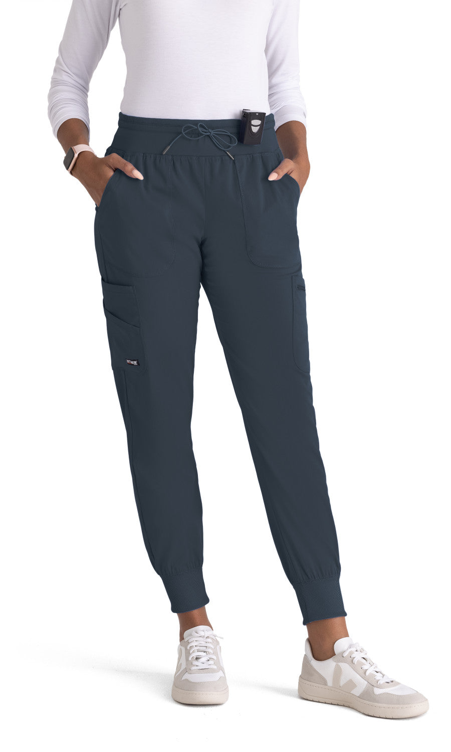 Grey's Anatomy Stretch GRSP527 Carly Jogger Steel
