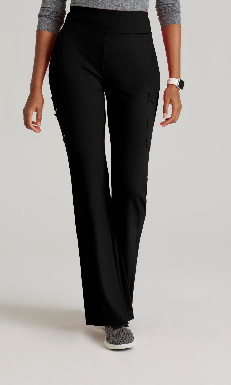 Barco One Performance Knits BOP645 Sprint Knit Scrub Pants Black