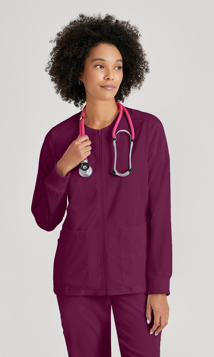 Grey's Anatomy Stretch GRSW873 Gianna Warmup Wine
