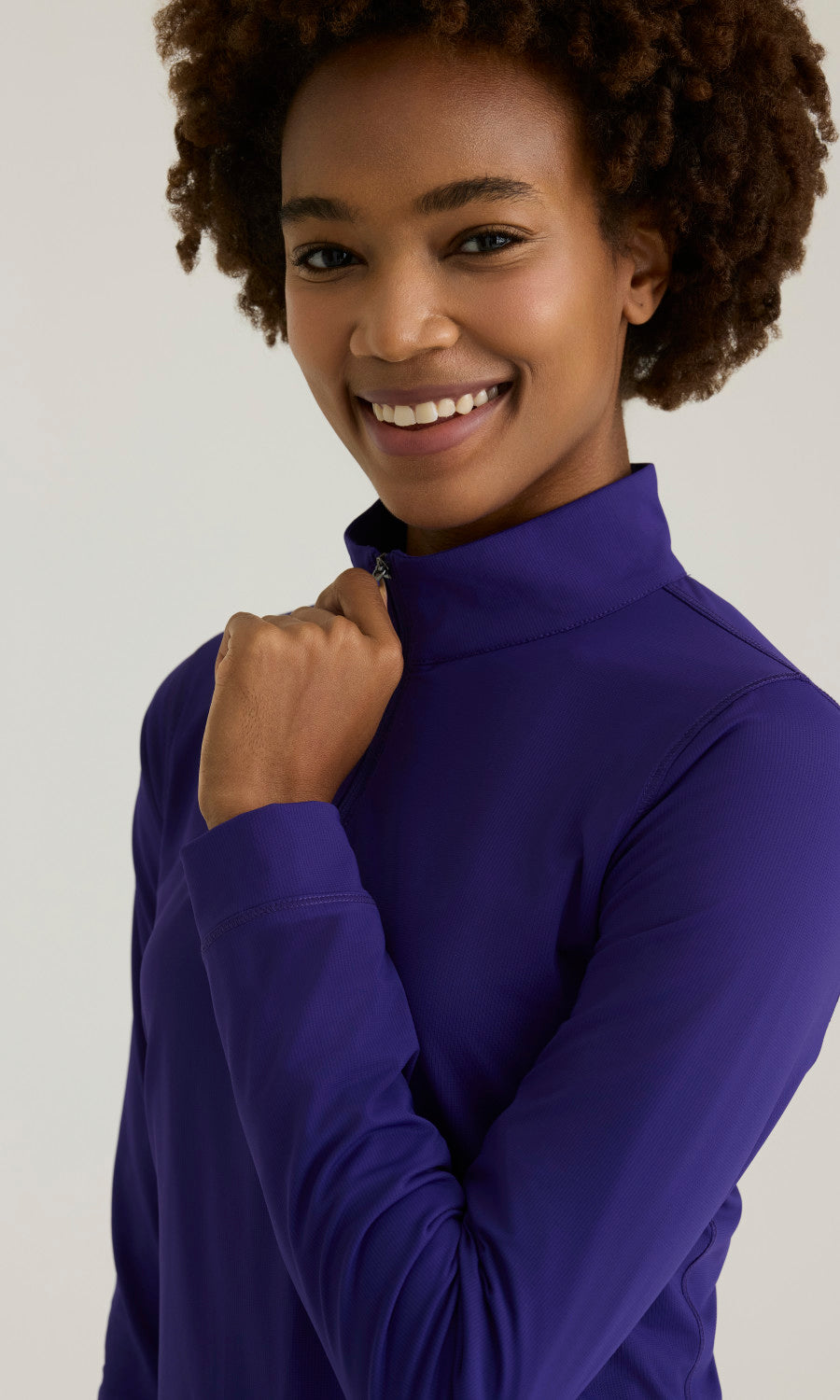 Skechers Slip-ins SKT274 Atlas Quarter Zip Knit Top Brilliance