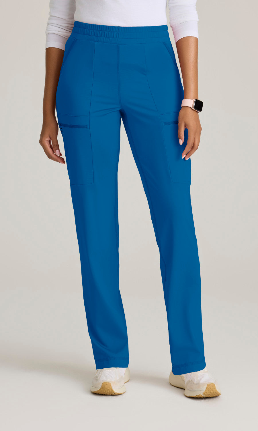 Grey's Anatomy Knits GRSP685 Momentum Knit Scrub Pants New Royal