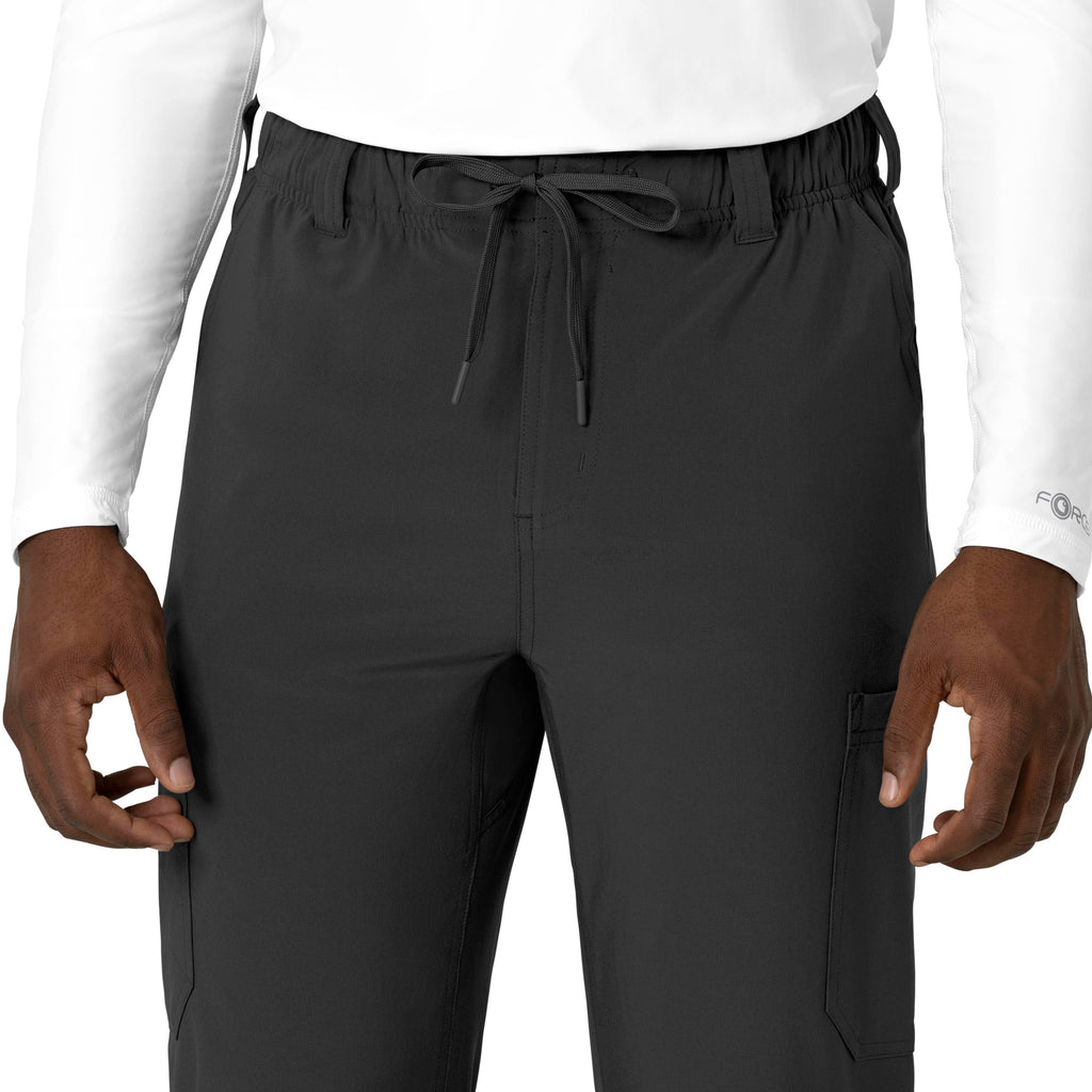 Force Cross-Flex C56410 Men's Straight Leg Scrub Pants Black