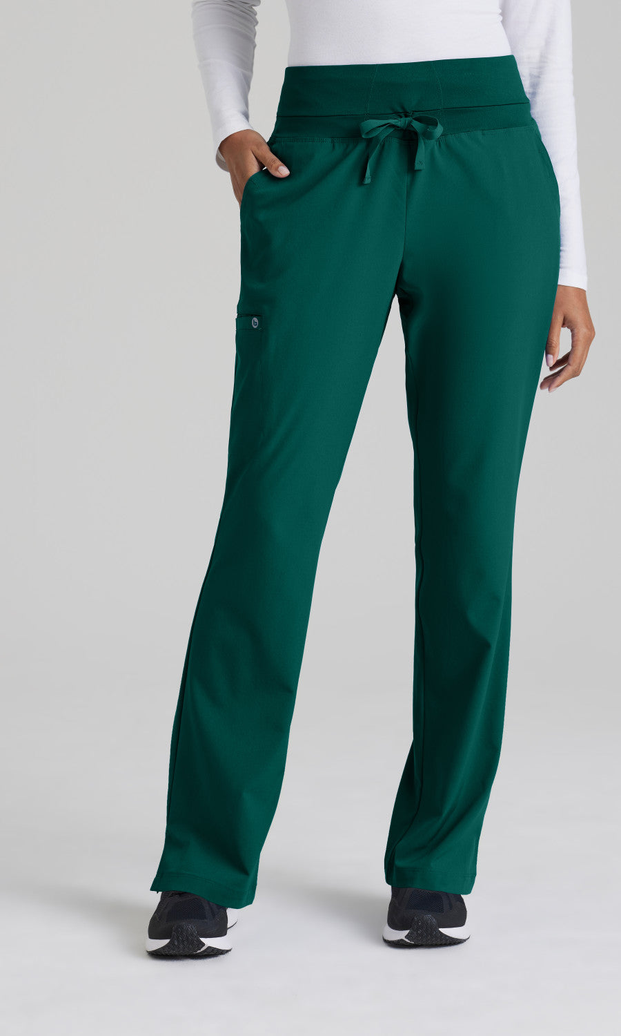 Barco One 5206 Stride Scrub Pants Hunter Green