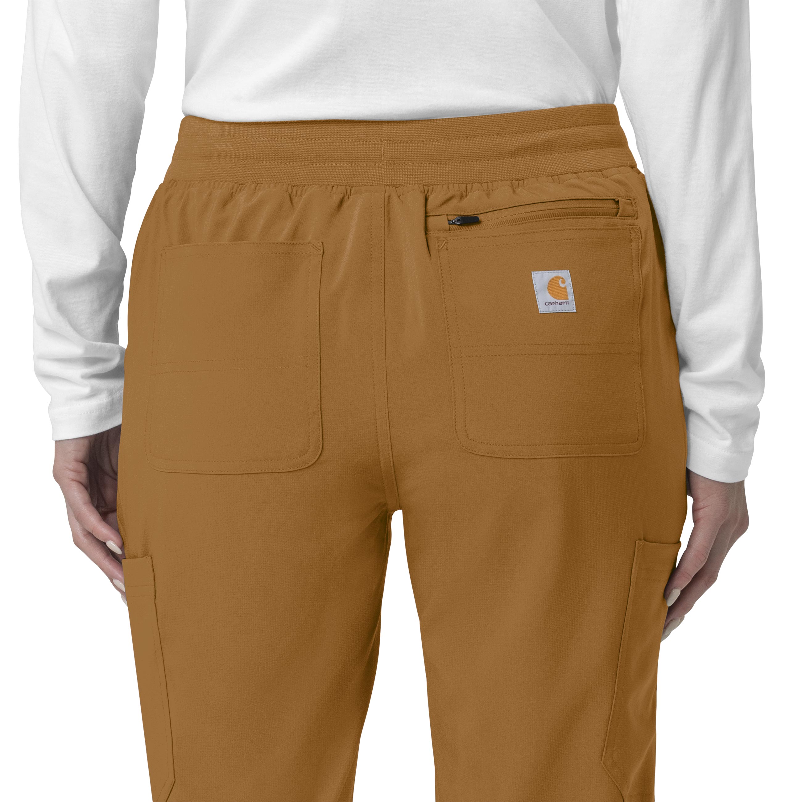 Force Cross-Flex C53110 Cargo Jogger Scrub Pants Fox Brown