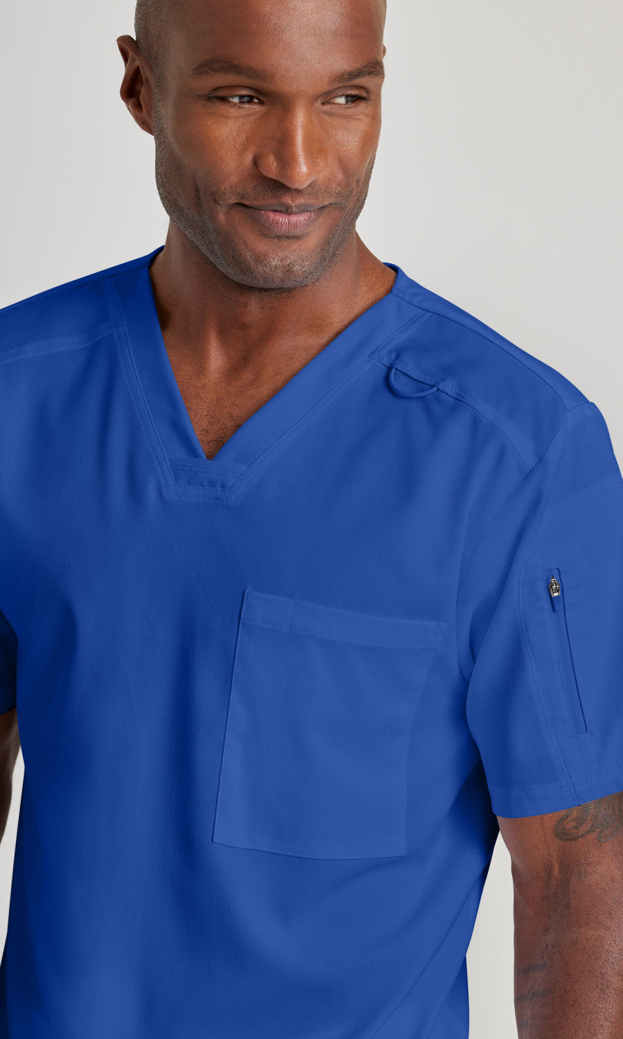 Grey's Anatomy Stretch GRST079 Murphy Scrub Top Galaxy