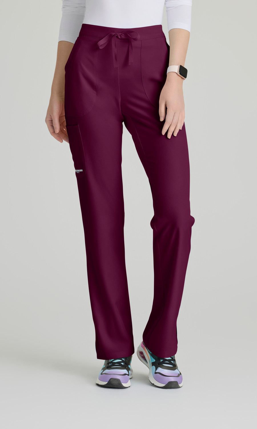 Skechers SK201 Reliance Scrub Pants Wine