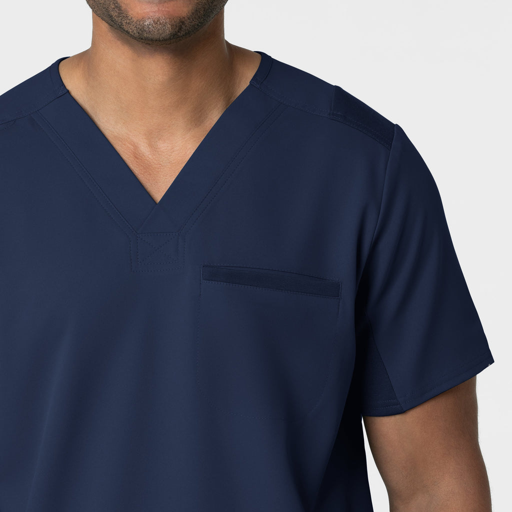 Thrive 6622 Men's Utility V-Neck Scrub Top Navy