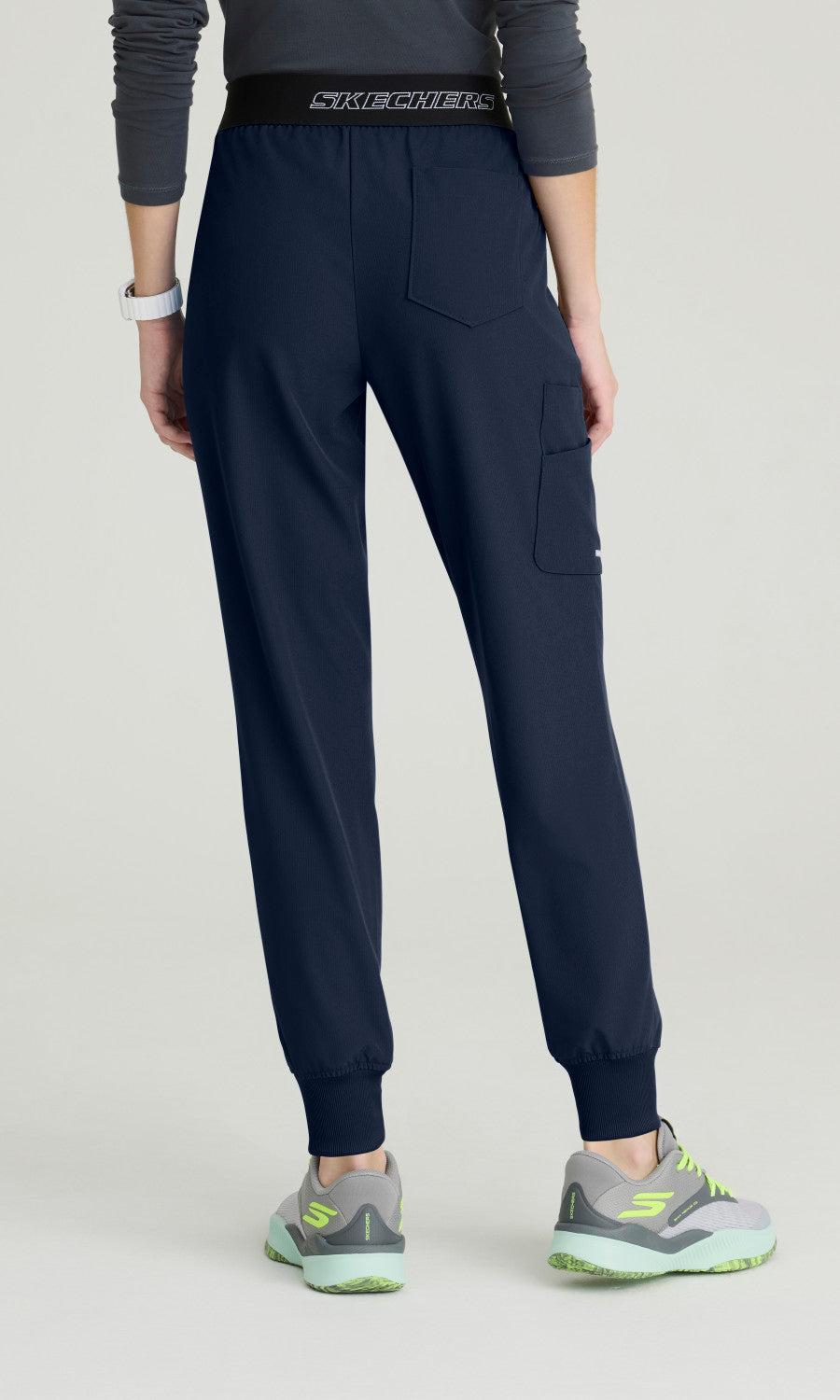 Skechers Vitality SKP559 Electra Scrub Pants Navy