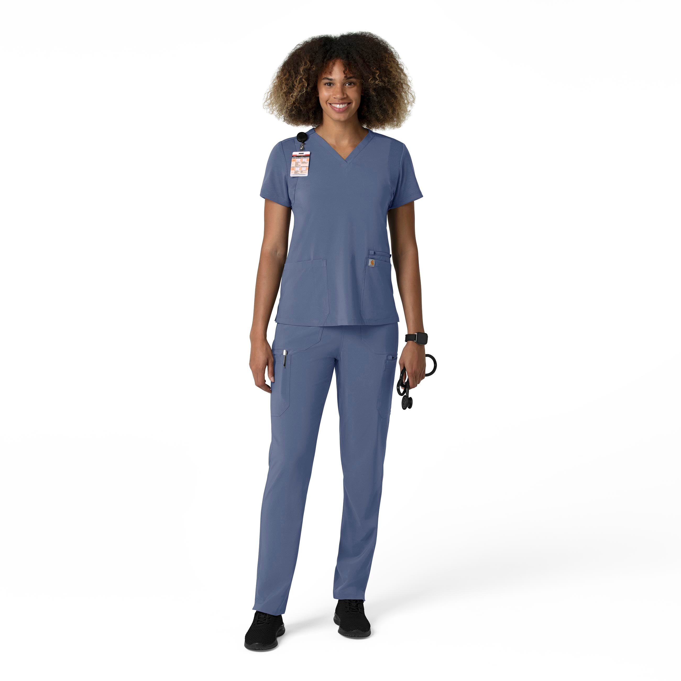 Force Cross-Flex C53210 Straight Leg Cargo Scrub Pants Riverside