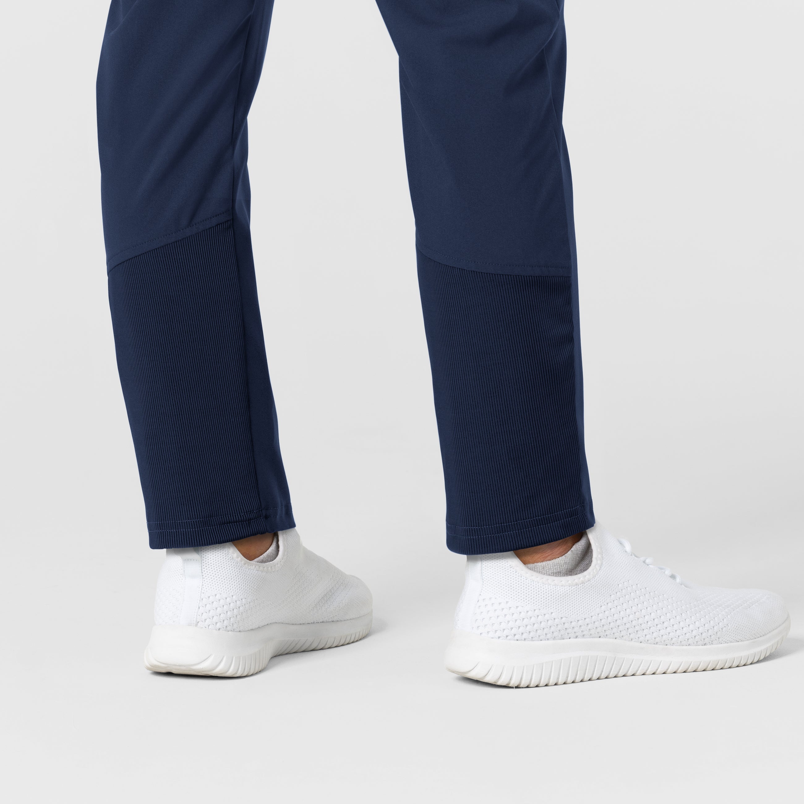 W123 5045 Flex-n-Reach Track Scrub Pants Navy