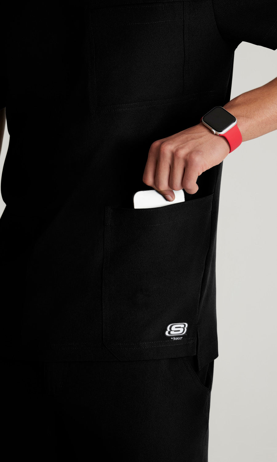 Skechers SKT193 Thesis Scrub Top Black