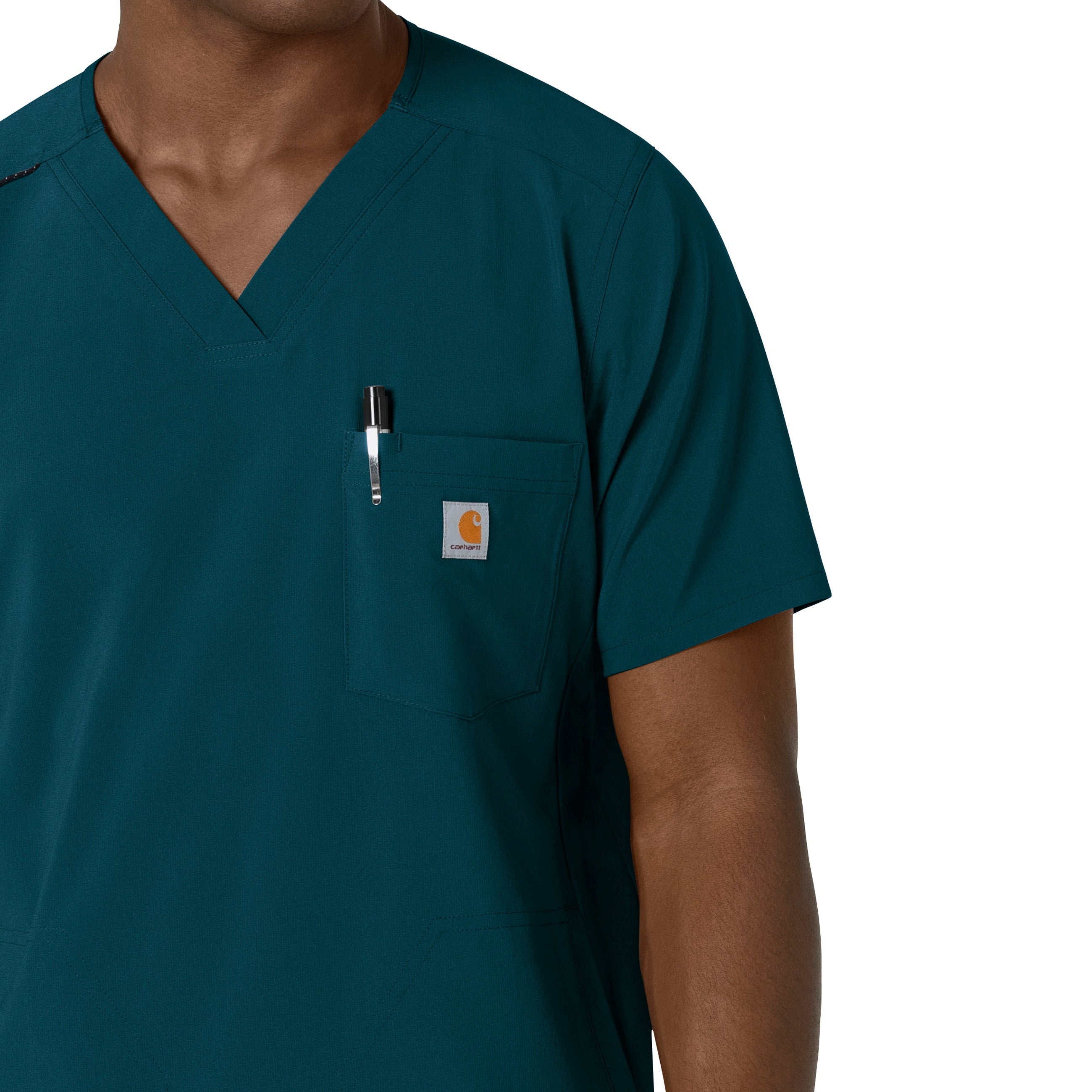 Force Cross-Flex C16410 Men's V-Neck Scrub Top Caribbean