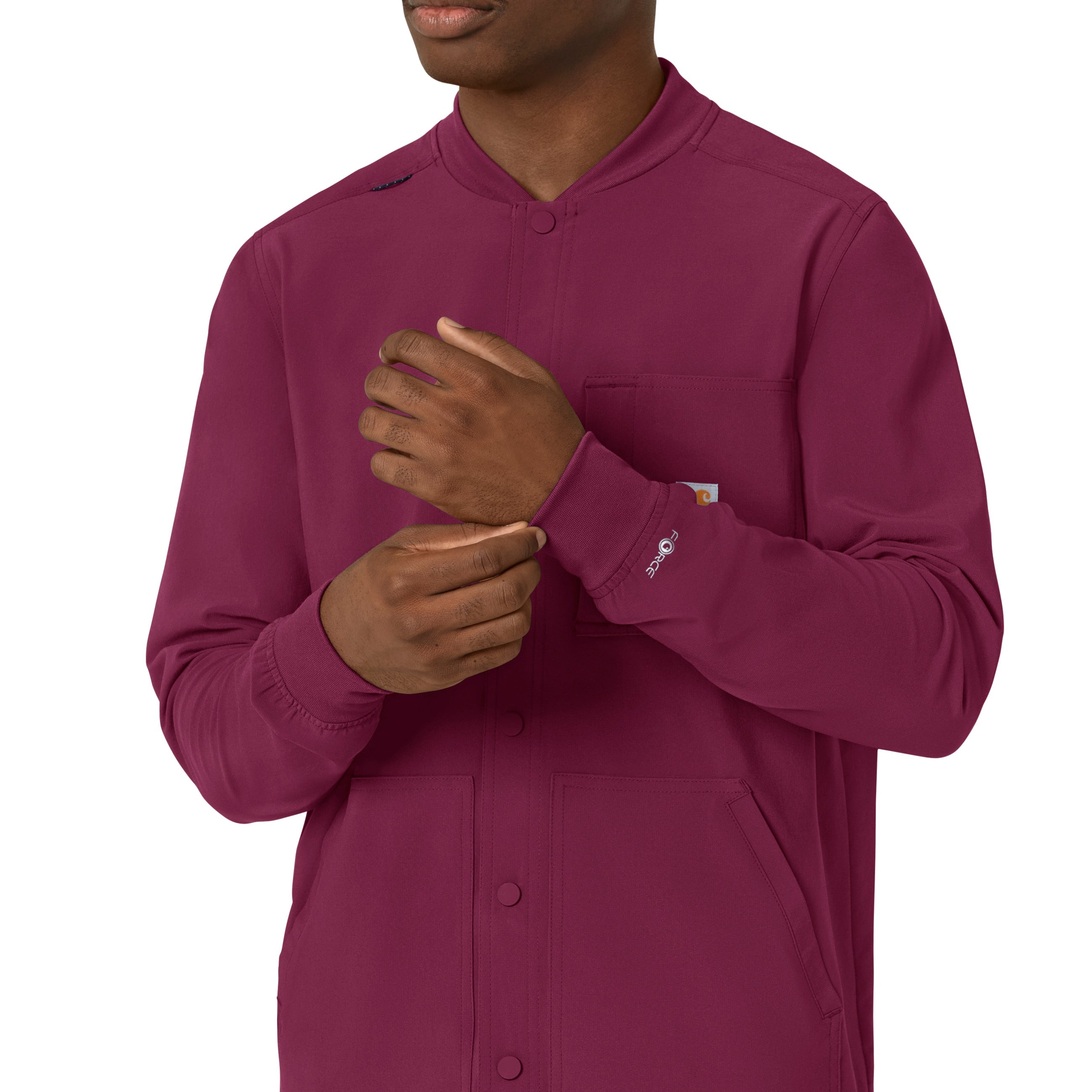 Force Cross-Flex C86210 Men's Shirt Jacket Wine