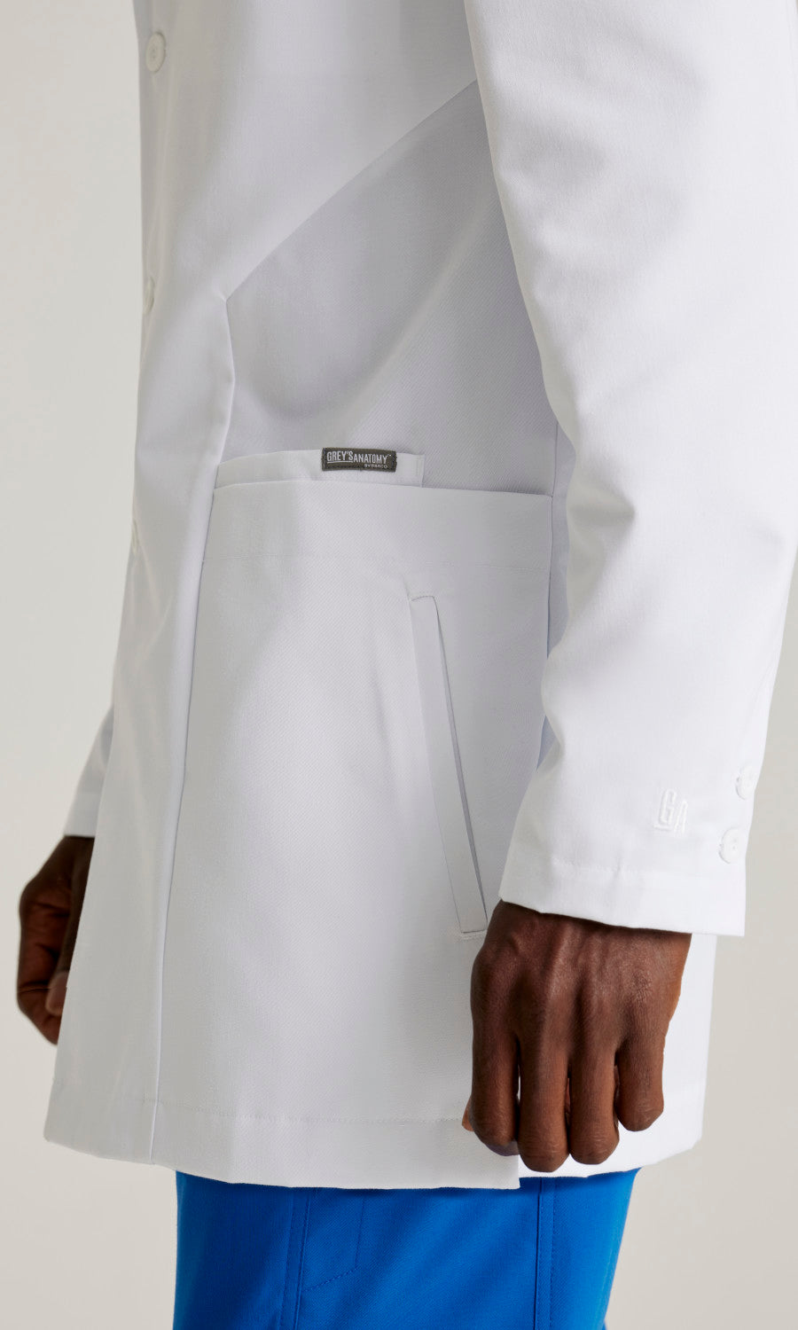 Grey's Anatomy GRC962 Derek Lab Coat White