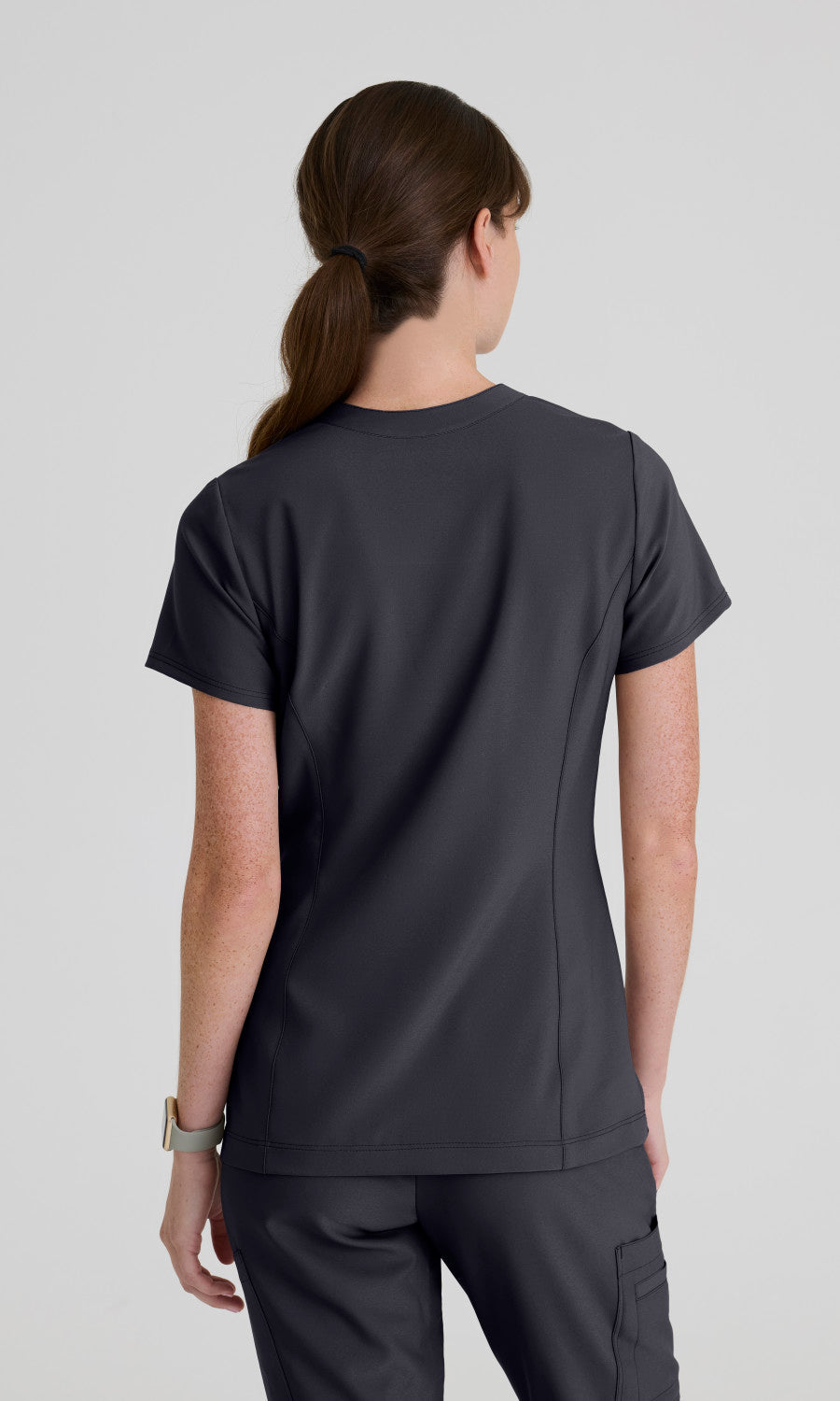 Grey's Anatomy Evolve GSST298 Women's Sky Top in Steel by Barco