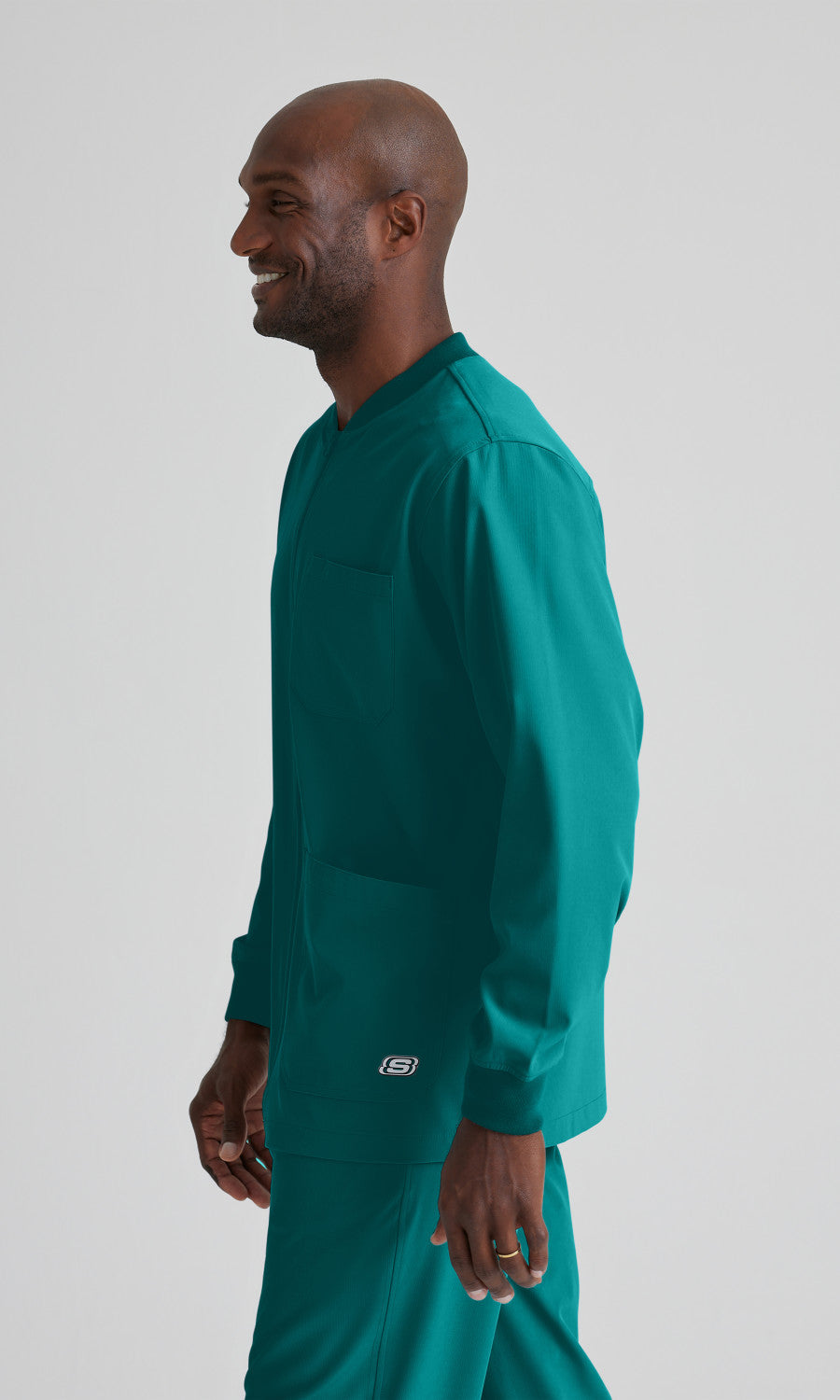 Skechers SK0408 Structure Scrub Jacket Teal