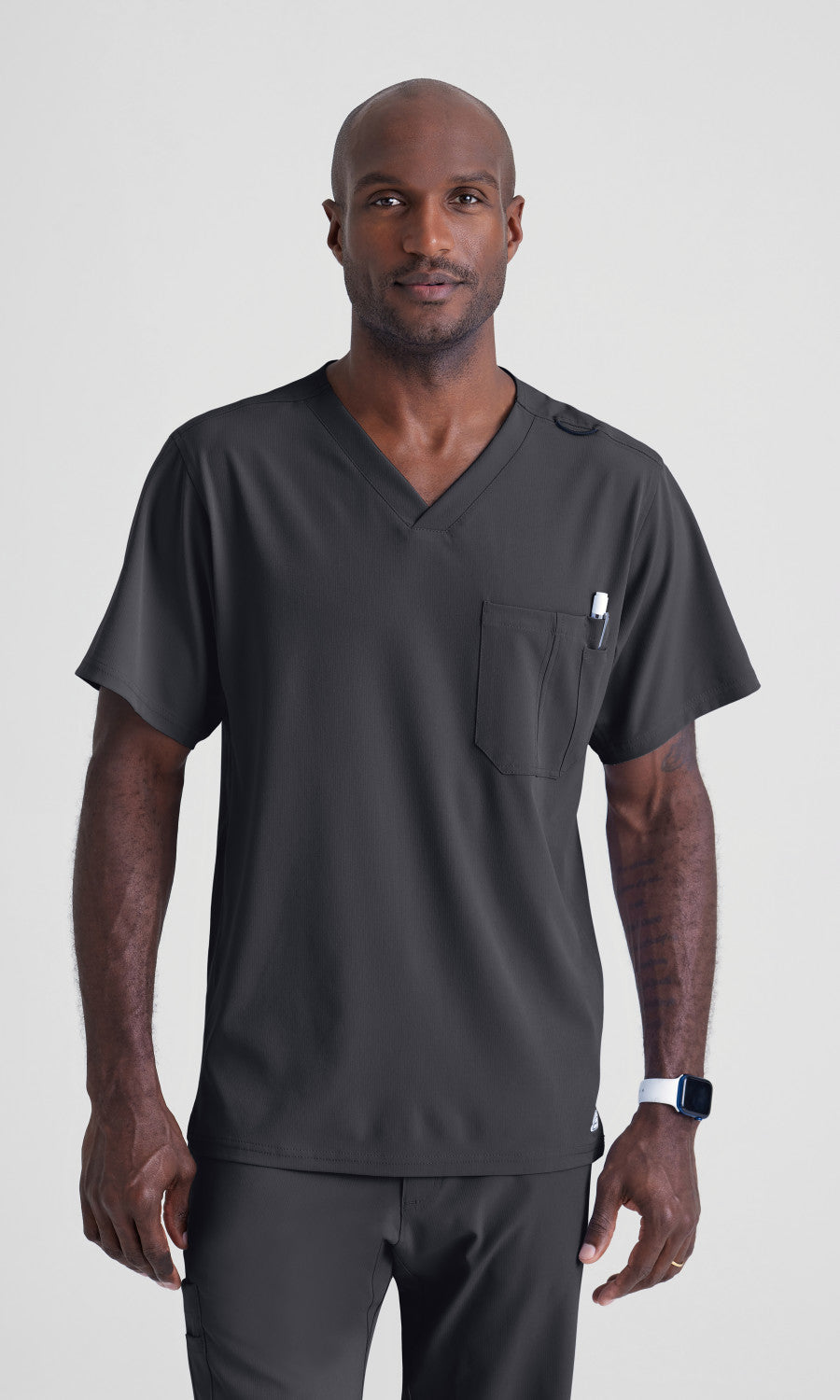 Skechers SK0112 Structure Scrub Top Pewter