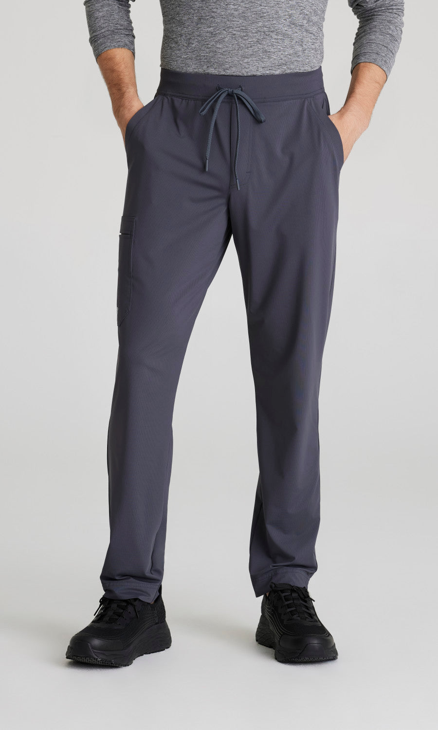 Skechers Slip-Ins Knits SKP659 Rebound Knit Scrub Pants Pewter