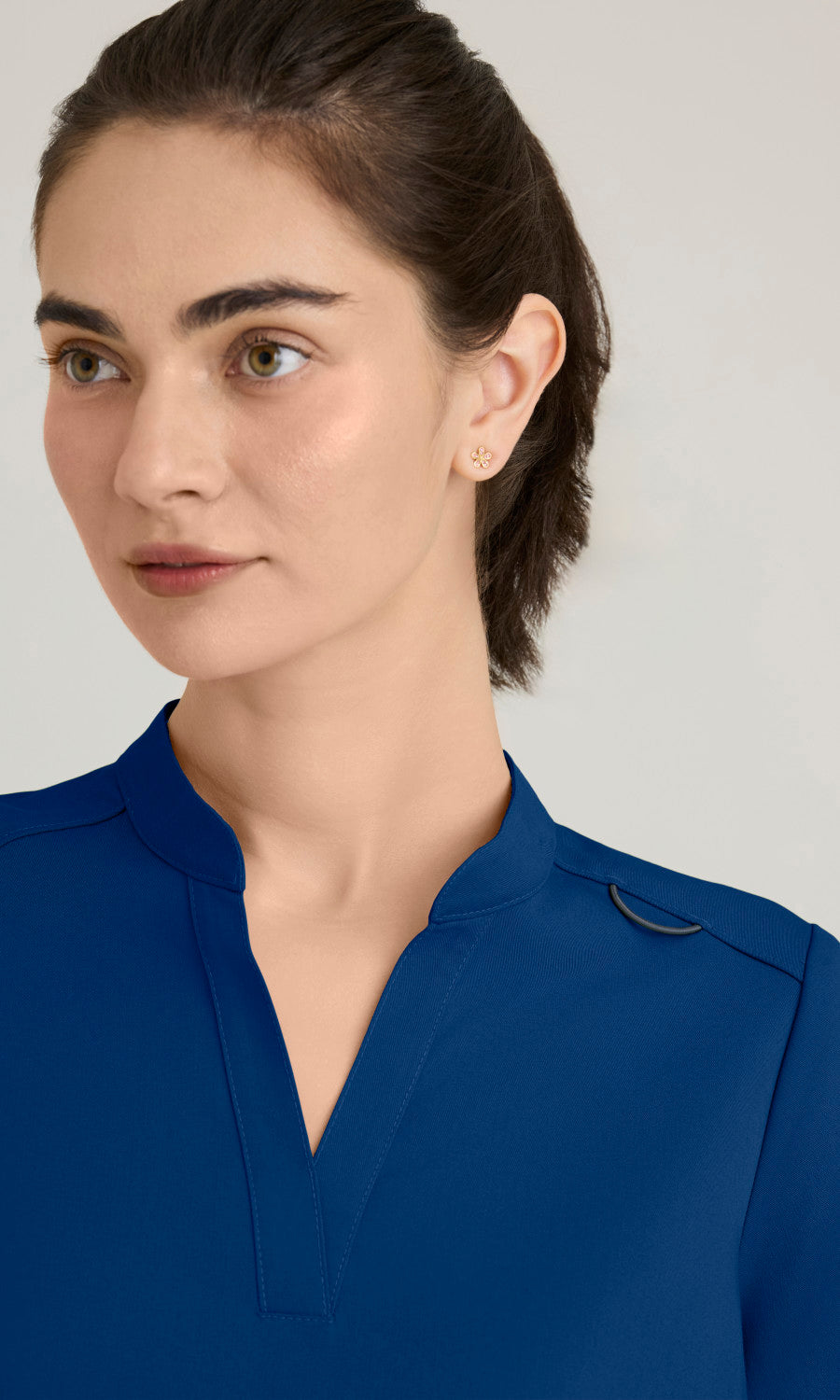 Grey's Anatomy Spandex Stretch GRST230 Avery Top Galaxy