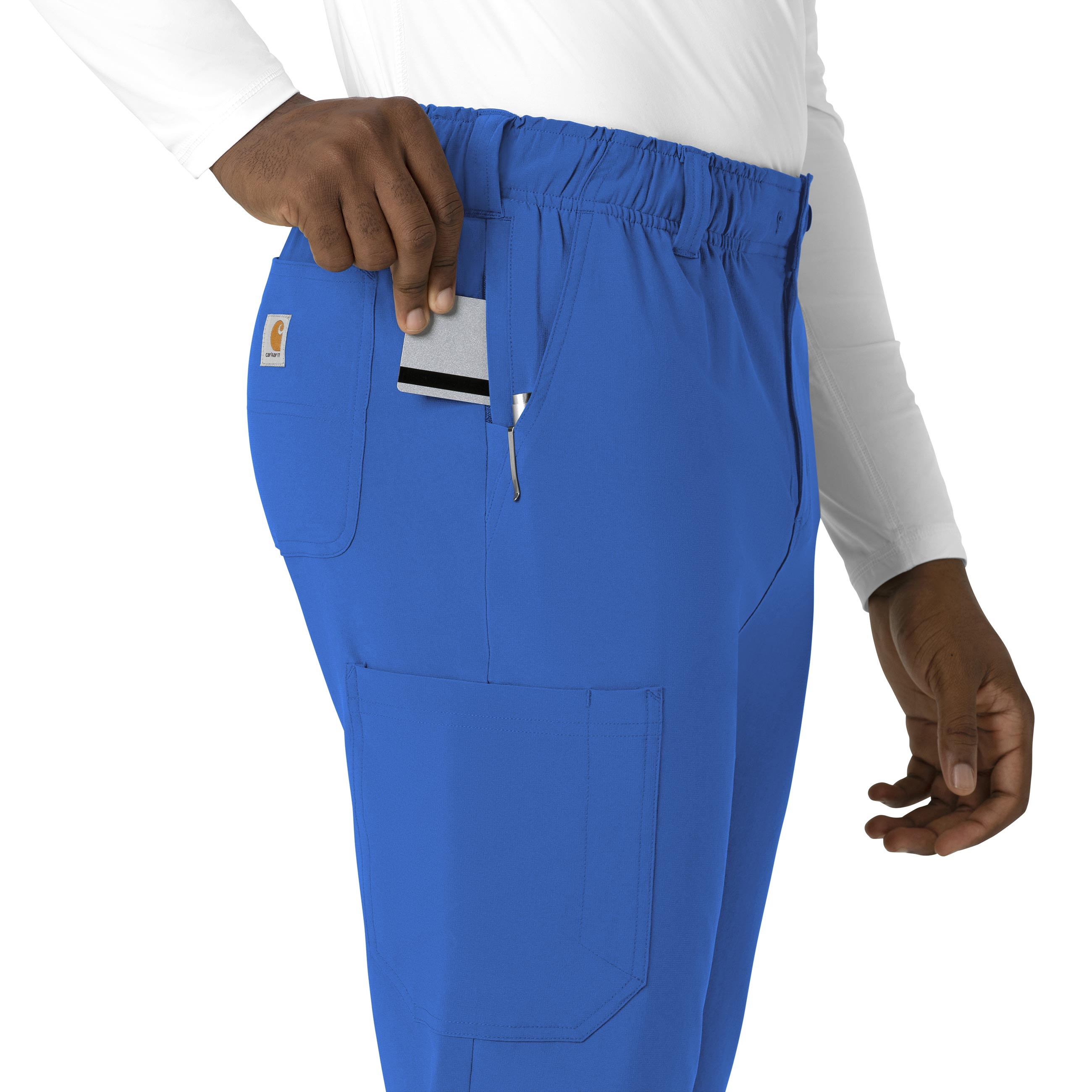 Force Cross-Flex C56410 Men's Straight Leg Scrub Pants Royal