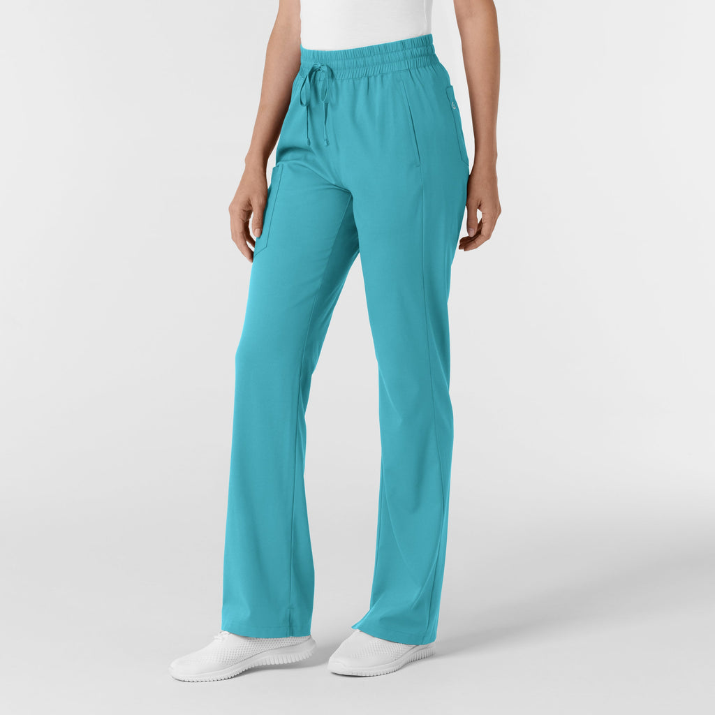 Boundless 5251 Bootcut Scrub Pants Teal