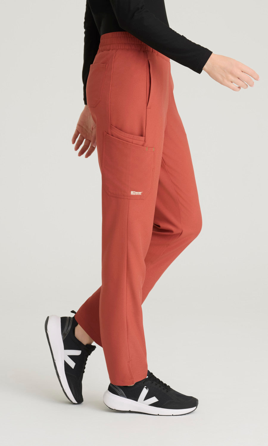 Grey's Anatomy Evolve GSSP627 Cosmo Pant Sedona Red