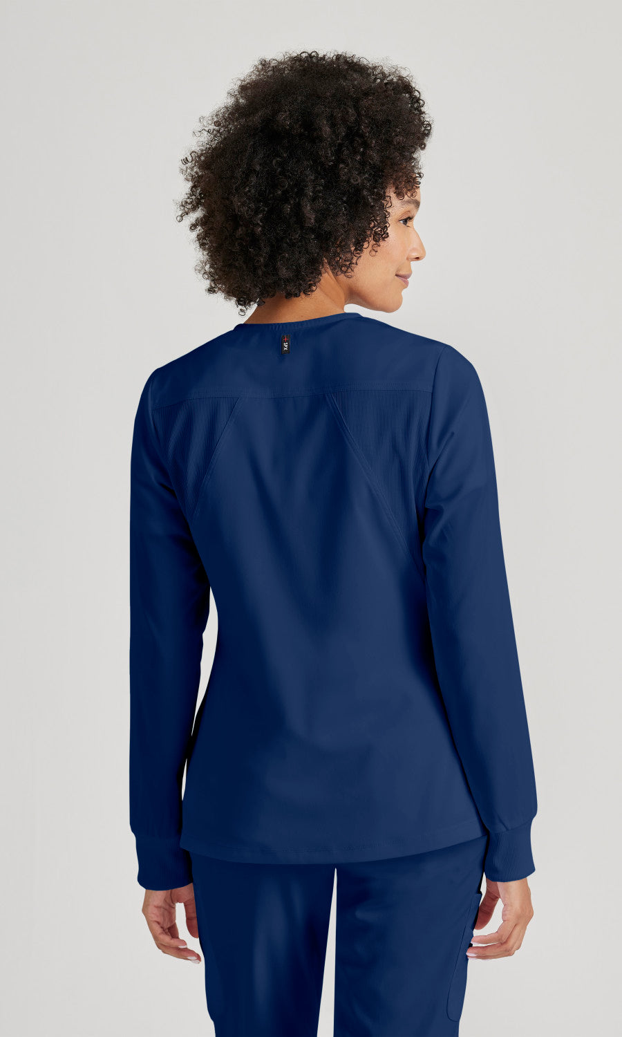Grey's Anatomy Stretch GRSW873 Gianna Warmup Indigo