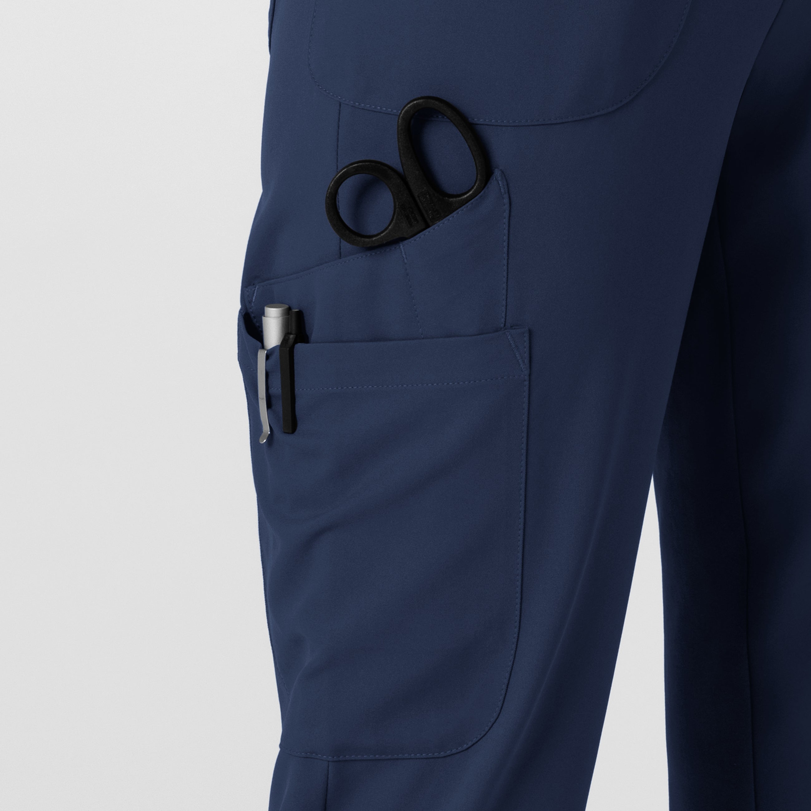 Thrive 5522 Convertible Stirrup Jogger Scrub Pants Navy