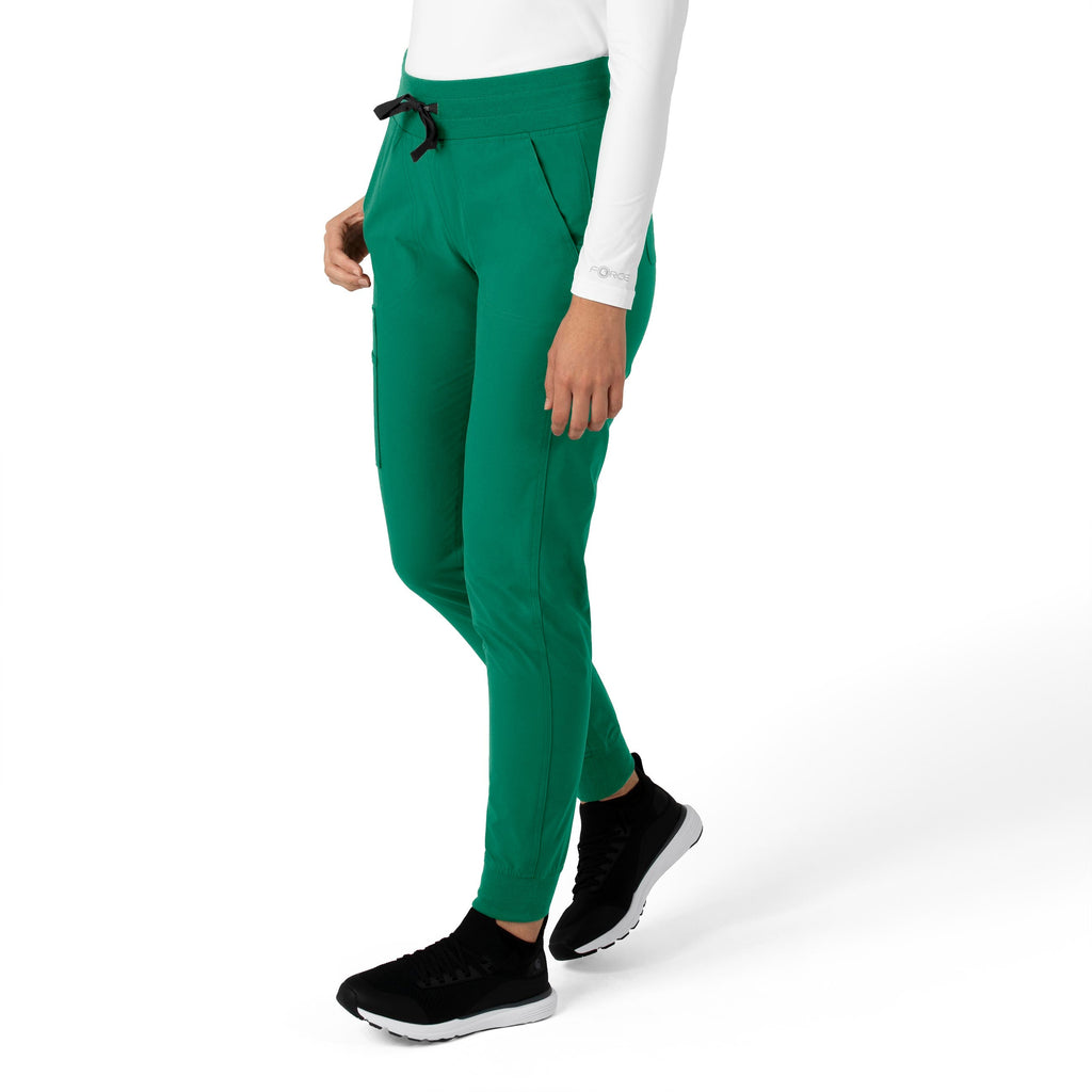 Force Essentials C51113 Jogger Scrub Pants Hunter