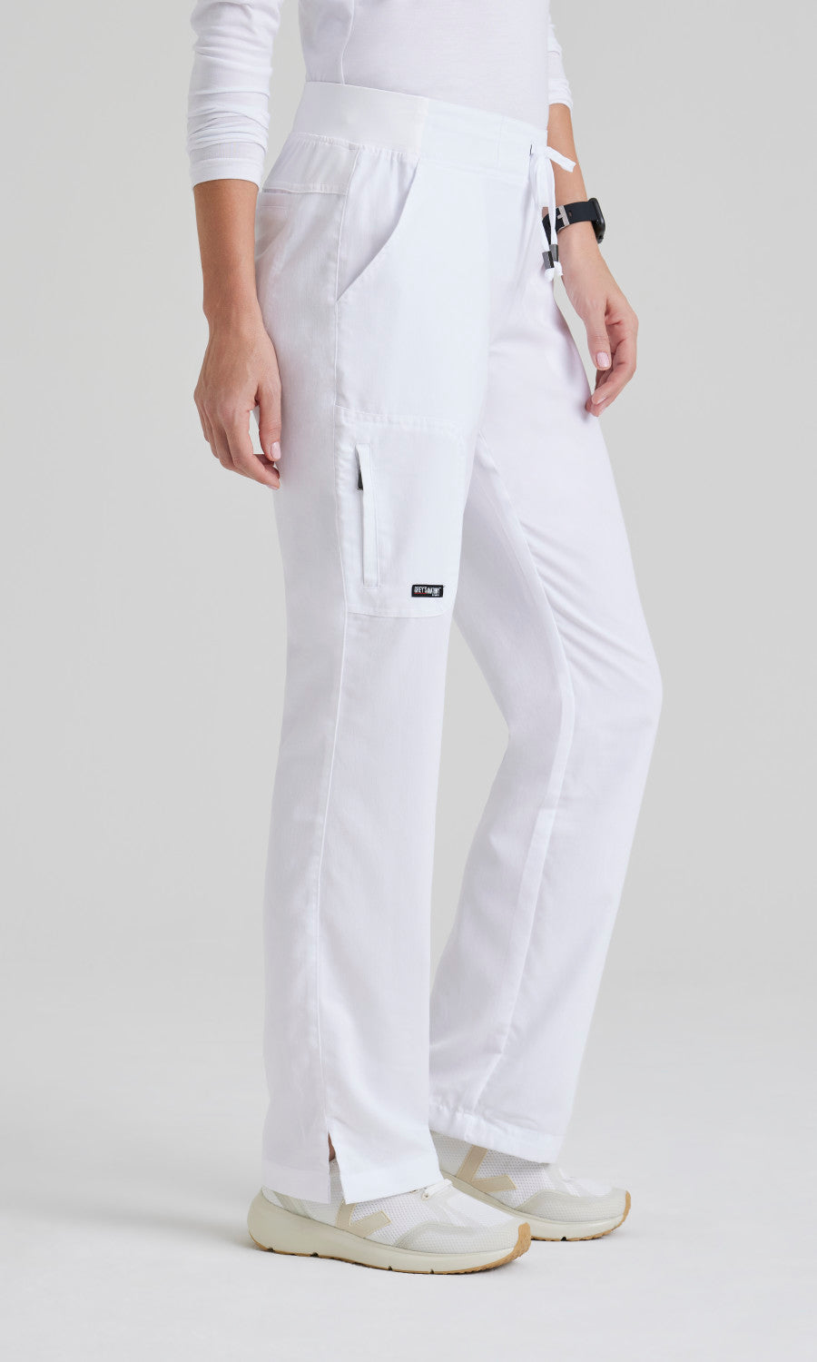 Grey's Anatomy 4277 Mia Scrub Pants White