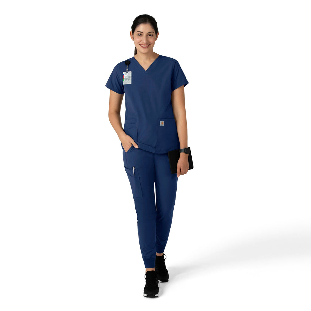 Force Essentials C51113 Jogger Scrub Pants Navy