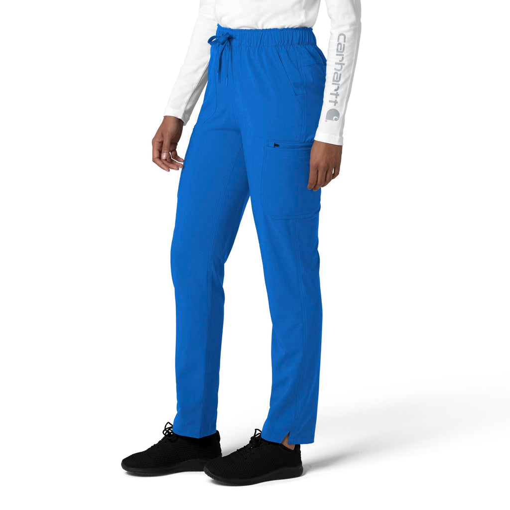 Force Cross-Flex C53210 Straight Leg Cargo Scrub Pants Royal