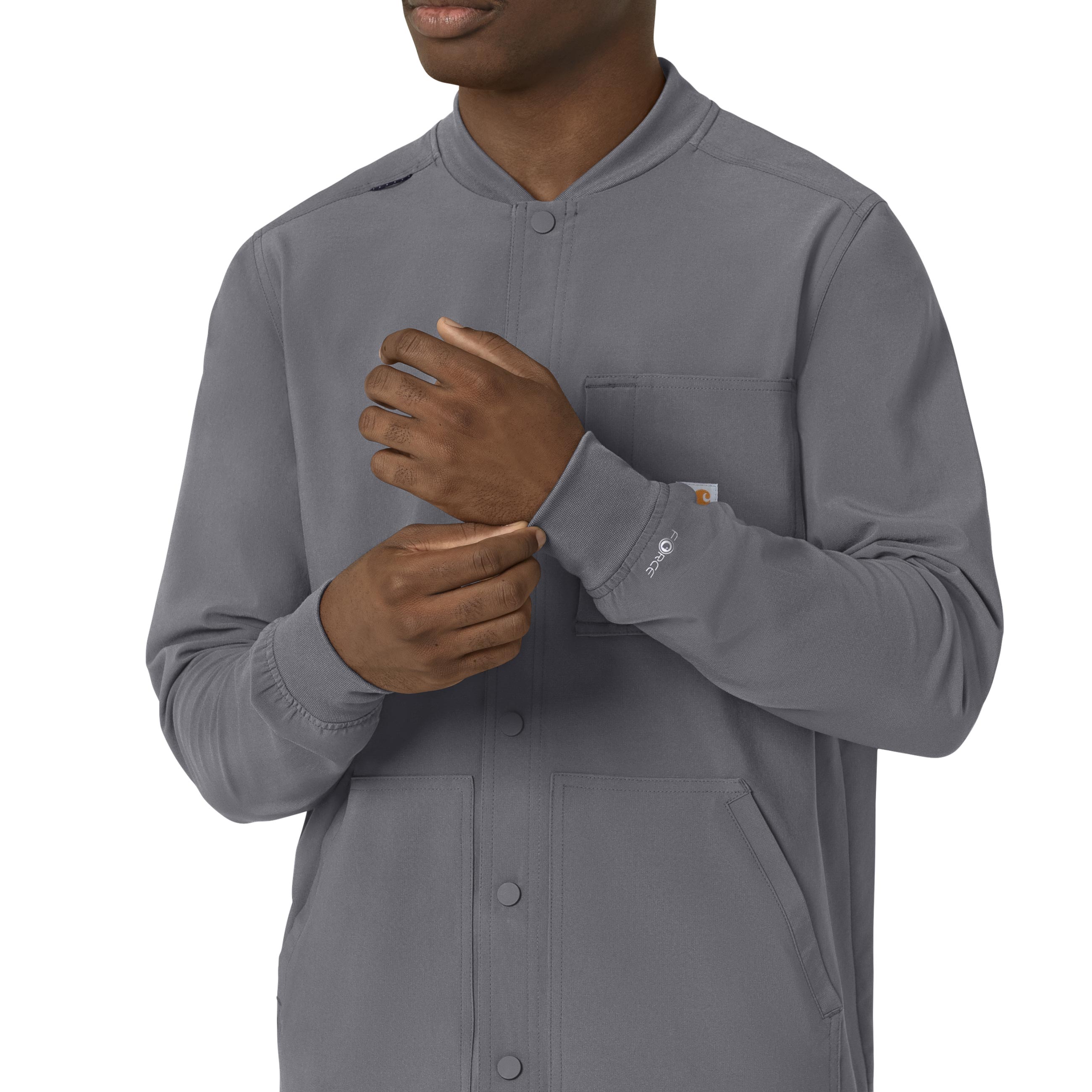Force Cross-Flex C86210 Men's Shirt Jacket Pewter
