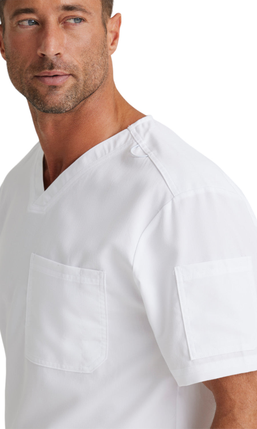 Grey's Anatomy GRT091 Evan Scrub Top White