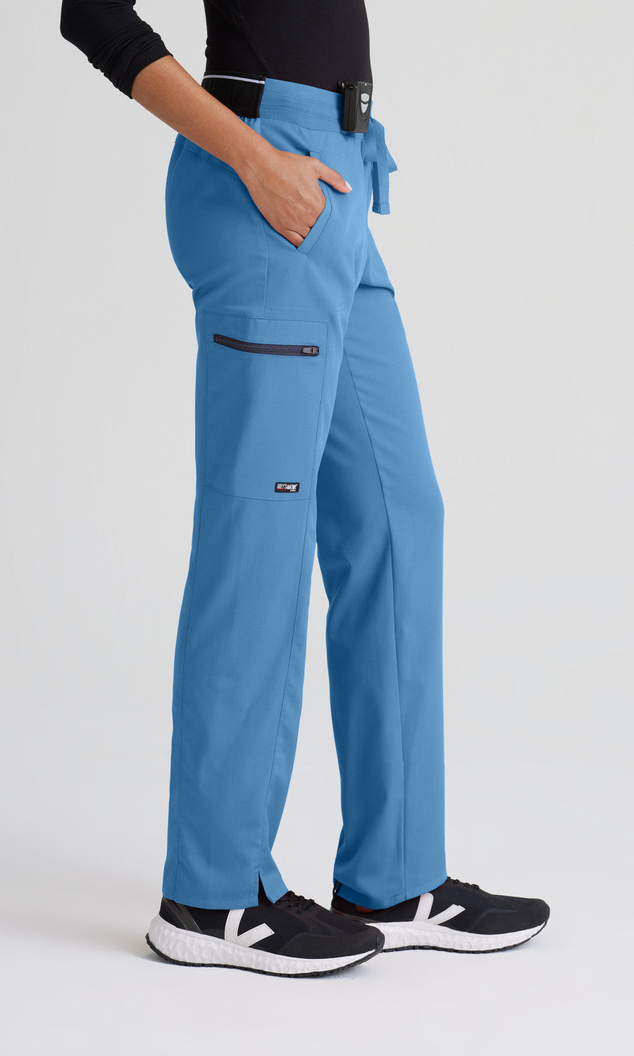 Grey's Anatomy Stretch GRSP500 Kim Scrub Pants Ciel Blue