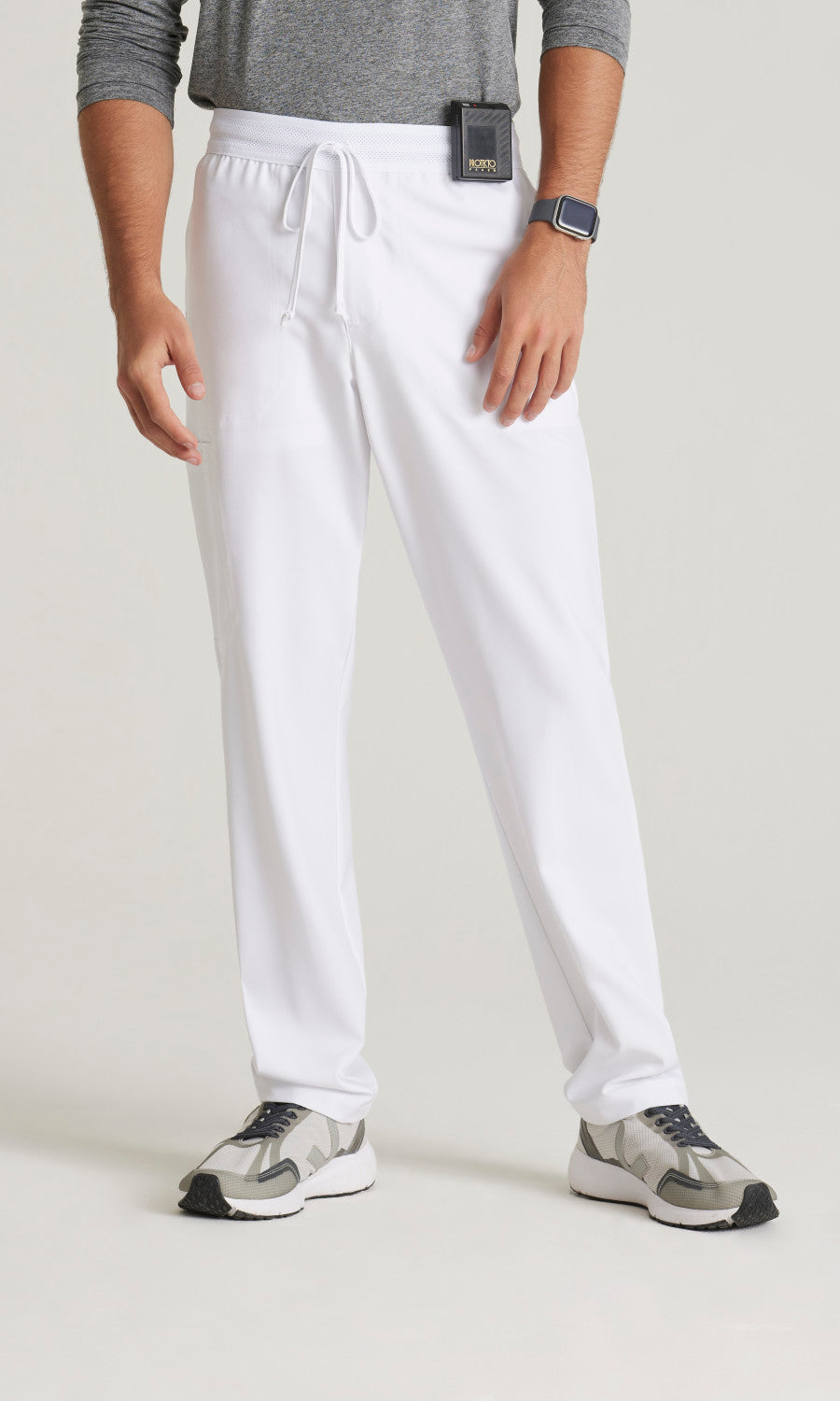 Grey's Anatomy Evolve GSSP649 Highland Scrub Pants White