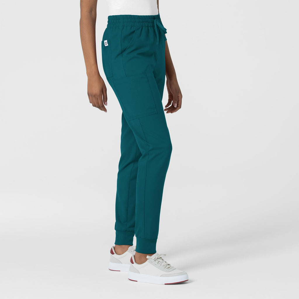 Thrive 5122 Cargo Jogger Scrub Pants Caribbean Blue
