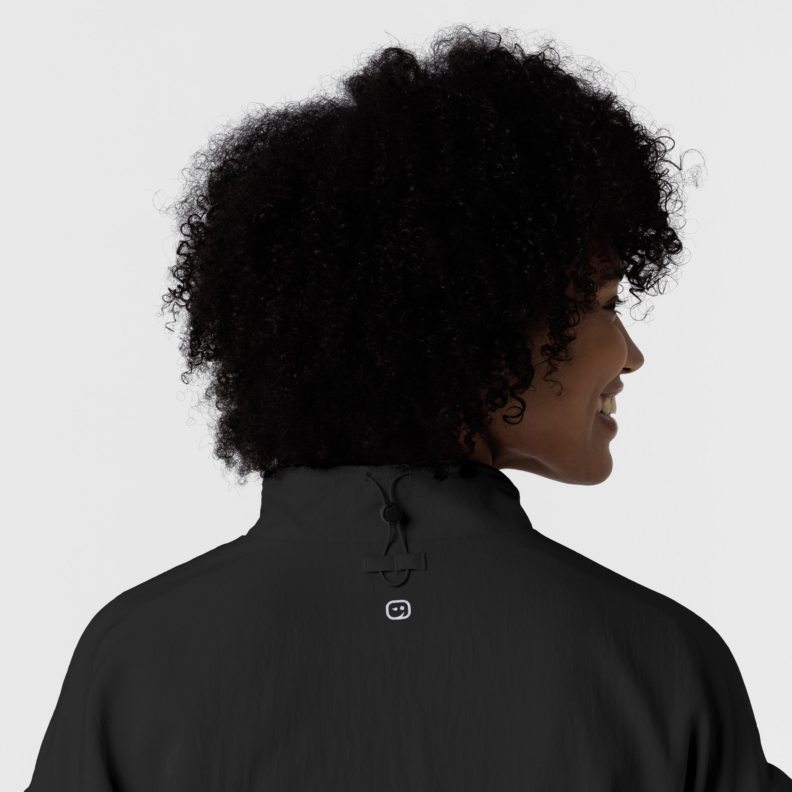 Layers 8014 BreezeBreaker Scrub Jacket Black